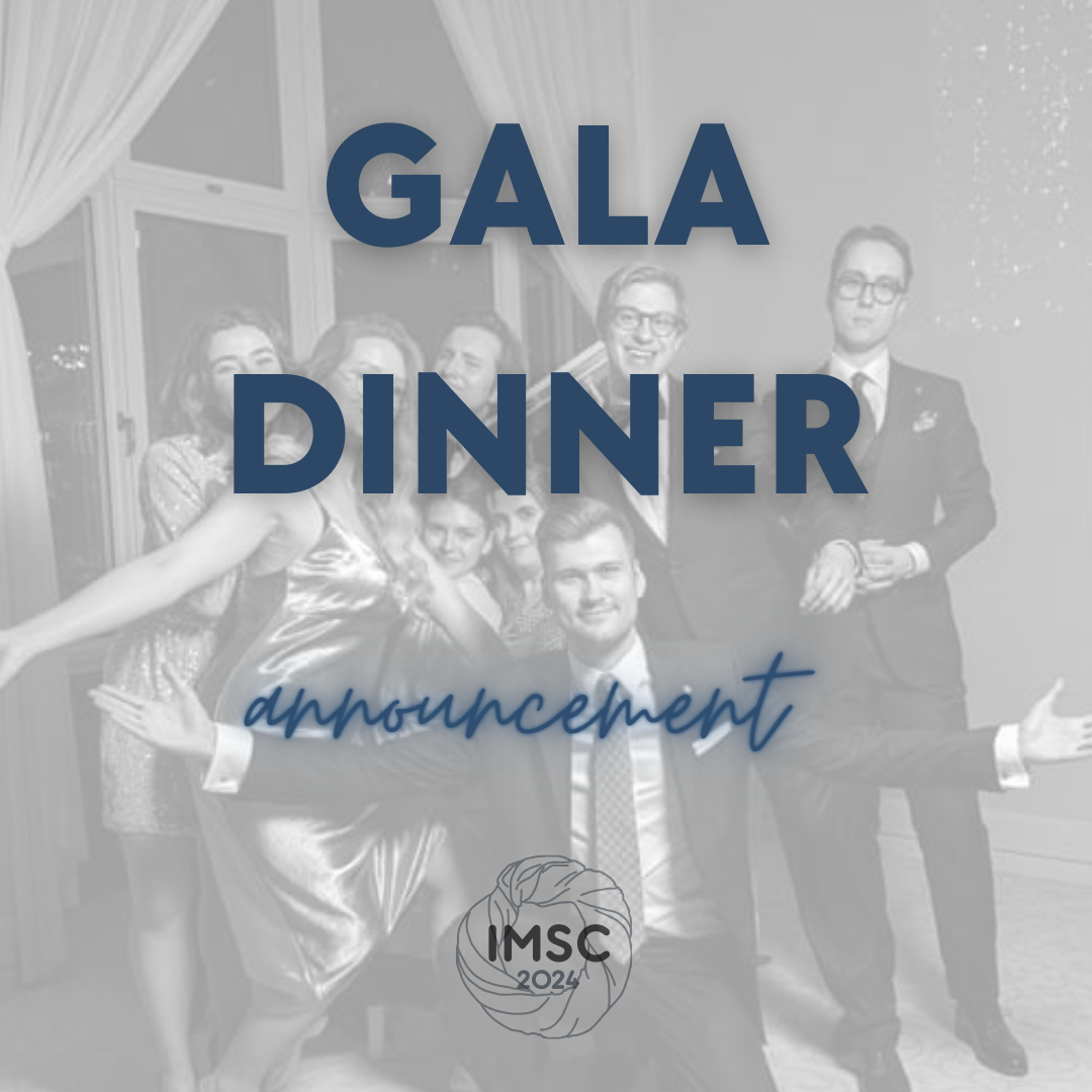 Gala Dinner Registration - Imsc